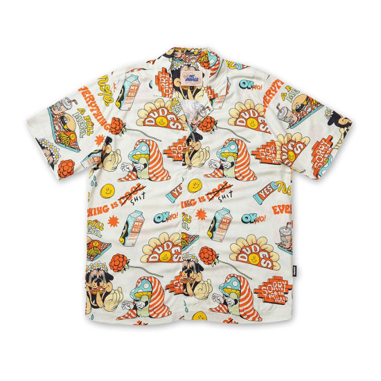 The Dudes Ανδρικό πουκάμισο A Pill Meal I Hawaiian Shirt
